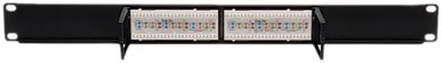 Alt view image 3 of 4 - TRIPP LITE 12-Port 1U Rackmount Cat5e 110 Patch Panel, 568B, RJ45 Ethernet
