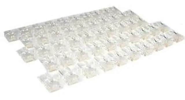 Main image of Tripp Lite Cat5e RJ45 Modular In-Line Connectors for Stranded Cat5e Cable, 50-Pack, TAA (N031-050 )