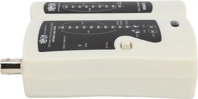Alt view image 5 of 8 - Tripp Lite Network Cable Continuity Tester for Cat5/Cat6, Phone and Coax Cable Assemblies (N044-000-R)