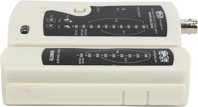 Alt view image 7 of 8 - Tripp Lite Network Cable Continuity Tester for Cat5/Cat6, Phone and Coax Cable Assemblies (N044-000-R)
