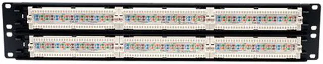 Alt view image 3 of 4 - TRIPP LITE 48-Port 2U Rackmount Cat5e 110 Patch Panel, 568B, RJ45 Ethernet