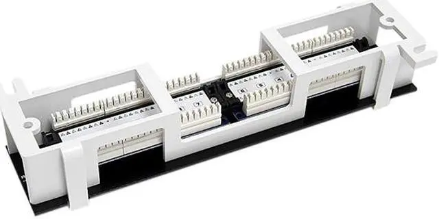 Alt view image 2 of 4 - StarTech.com PANEL4512 1U 12 Port Rackmount Cat5e 110 Patch Panel - 45 Degree