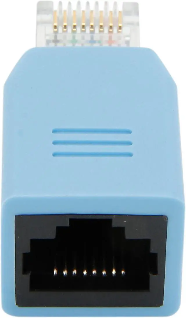 Alt view image 2 of 5 - StarTech.com ROLLOVER Cisco Console Rollover Adapter for RJ45 Ethernet Cable M/F