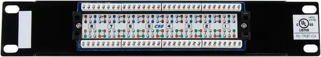 Alt view image 4 of 5 - TRENDnet TC-P08C5E 8-Port Cat. 5e Unshielded Patch Panel