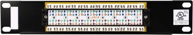 Alt view image 4 of 6 - TRENDnet TC-P08C6 8-Port Cat. 6 Unshielded Patch Panel