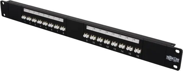 Main image of TRIPP LITE N490-016-LCLC 16 Port Fiber Patch Panel, 1U