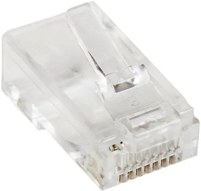 Main image of StarTech.com Cat 5e RJ45 Solid Modular Plug Connector - 50 Pack