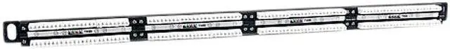 Main image of StarTech.com 24 Port 0.5U RJ45 Cat5e 110 Ethernet Rackmount Network Patch Panel (PANELHU24)
