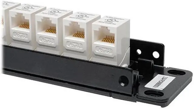 Alt view image 3 of 3 - TRIPP LITE N250-024-LP 24-Port Cat6 / Cat5e Low Profile Wallmount Patch Panel 1U TAA GSA