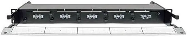 Alt view image 2 of 3 - TRIPP LITE N482-01U High Density Rackmount Fiber Enclosure Panel 5 Cassette 1URM