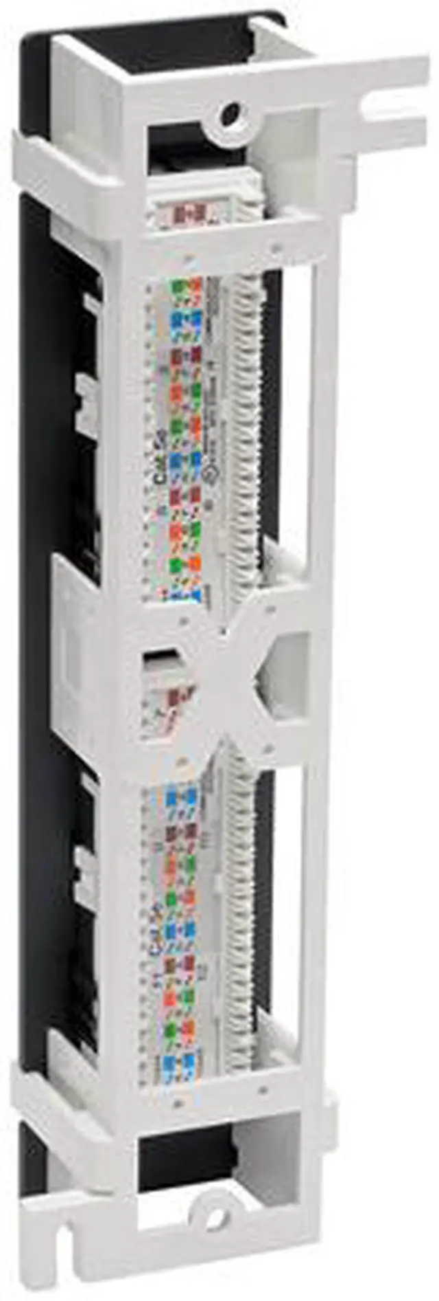 Alt view image 2 of 5 - Tripp Lite Cat5 / Cat5e Wall-Mount PoE Patch Panel 12-Port 110 568A/B RJ45 (N050-P12)