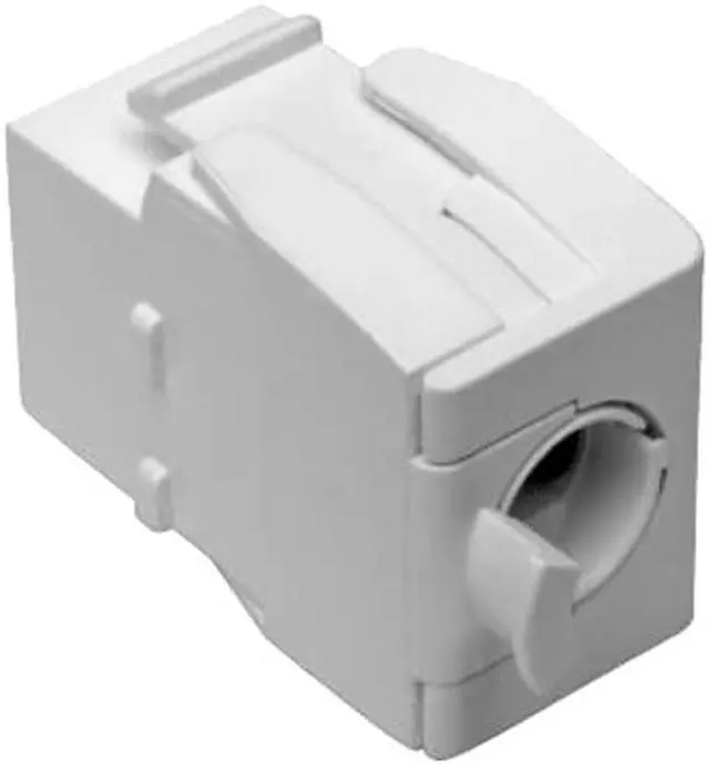Alt view image 4 of 6 - Tripp Lite N238-001-GY-TF Keystone Jack Cat6a/Cat6/Cat5e, White, TAA
