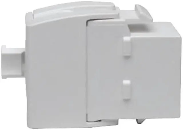 Alt view image 6 of 6 - Tripp Lite N238-001-GY-TF Keystone Jack Cat6a/Cat6/Cat5e, White, TAA