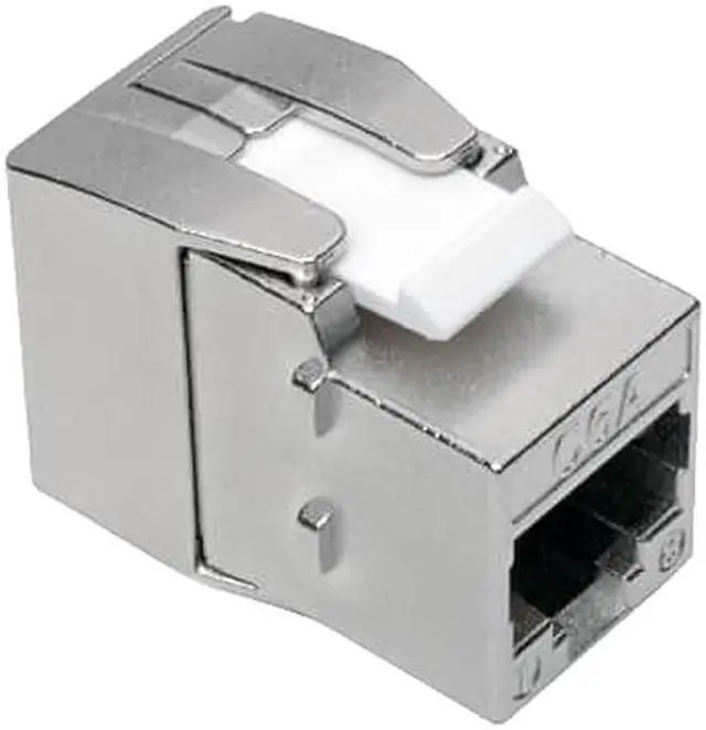 Main image of Tripp Lite N238-001-SH-TF Keystone Jack Cat6a/Cat6/Cat5e, Shielded, TAA