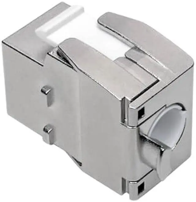 Alt view image 2 of 7 - Tripp Lite N238-001-SH-TF Keystone Jack Cat6a/Cat6/Cat5e, Shielded, TAA