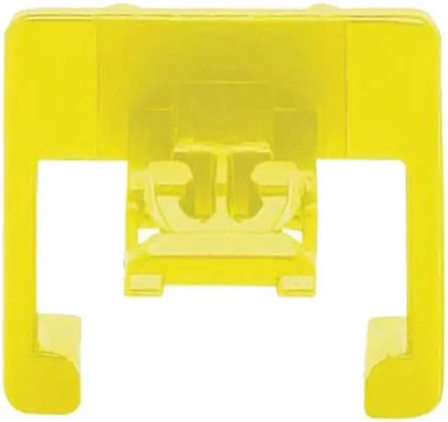 Alt view image 3 of 4 - TRIPP LITE N2LPLUG-010-YW Universal RJ45 Locking Inserts, Yellow, 10 Pack