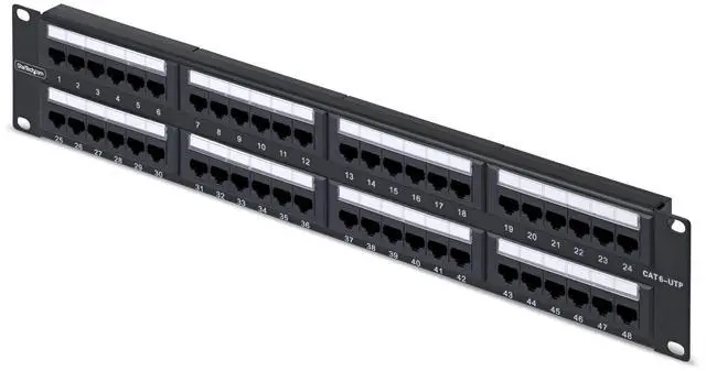 Main image of StarTech.com CPANEL48 Accessories - Network (Panels - Keystone Jacks)