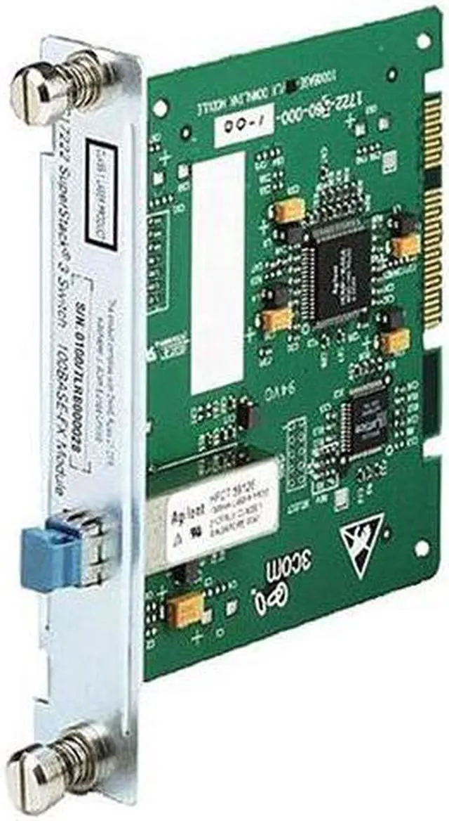 Main image of 3Com 3C17222 SuperStack 3 Switch 100BASE-FX Module