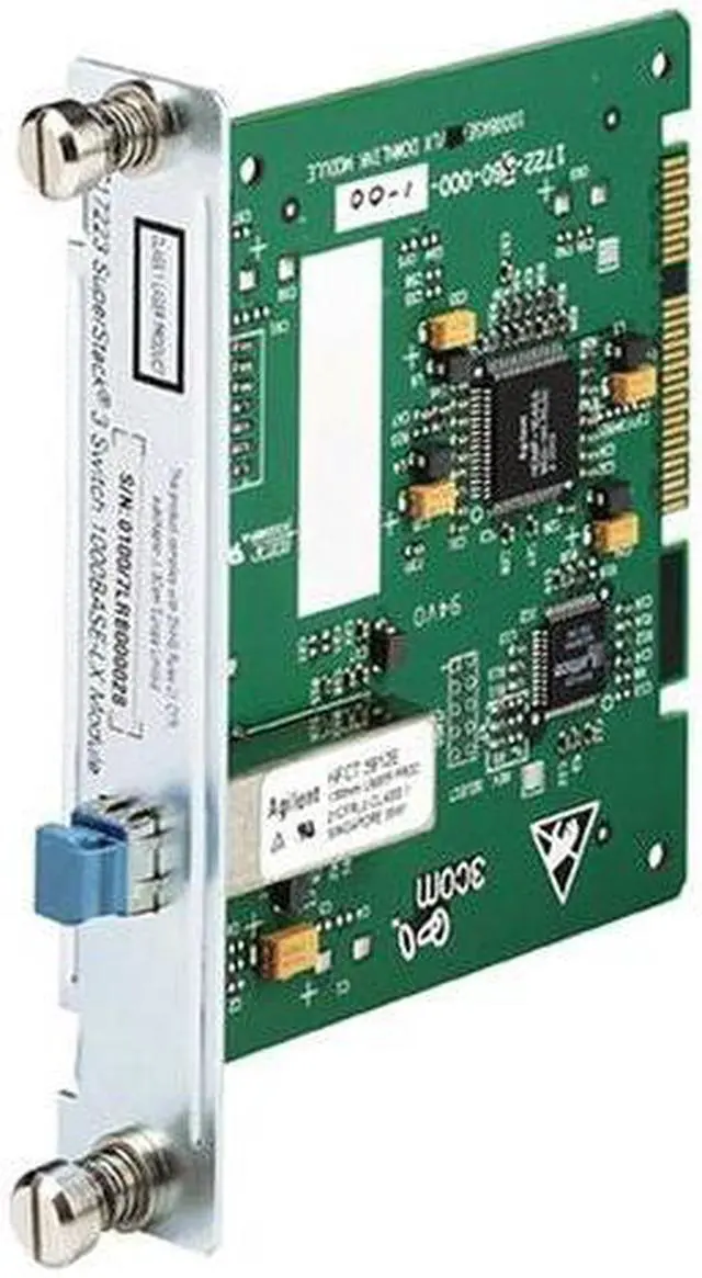 Main image of 3Com 3C17223 SuperStack 3 Switch 4400 1000BASE-LX Module
