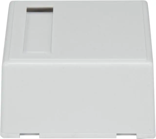Alt view image 3 of 5 - C2G/Cables To Go 03833 2-Port Keystone Jack Surface Mount Box