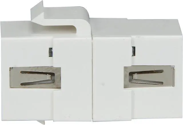 Alt view image 3 of 6 - C2G/Cables To Go 28748 Snap-In USB A/A Female Keystone Insert Module (White)
