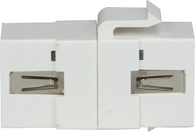 Alt view image 5 of 6 - C2G/Cables To Go 28748 Snap-In USB A/A Female Keystone Insert Module (White)