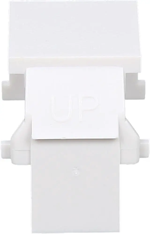 Alt view image 2 of 4 - C2G/Cables To Go 03820 Snap-In Blank Keystone Insert Module
