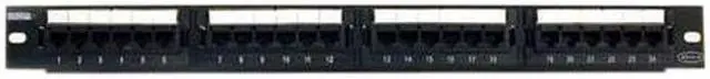 Main image of BELKIN C-PP5-24-F-BK 24 Port Cat5e Network Patch Panel