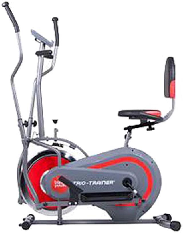 Trio trainer elliptical discount bike