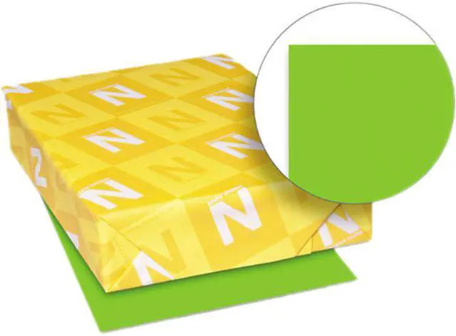 Main image of Astrobrights Colored Card Stock 65 lb. 8-1/2 x 11 Martian Green 250 Sheets 21811