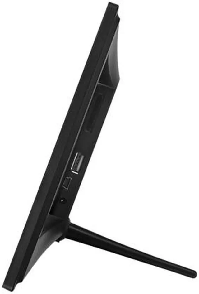 Alt view image 2 of 3 - Aluratek ADMSF310F Aluratek 10 inch Digital Photo Frame with Motion Sensor and 4GB Built-in Memory - 10" LCD Digital Frame - Black - 1024 x 600 - Cable - 16:9 - Autostart Slideshow, Slideshow,