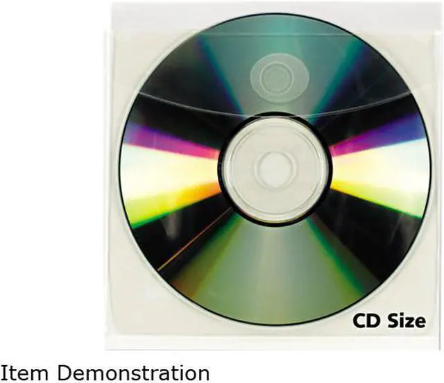 Main image of Self-Adhesive Cd/Diskette Pockets, 10/Pack