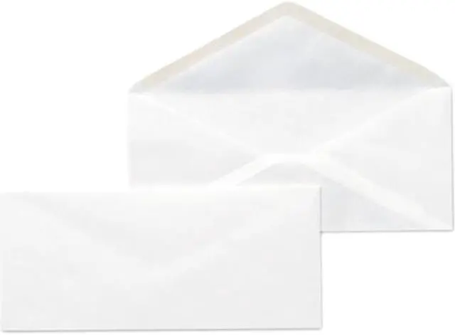 Main image of Business Envelope, V-Flap, #10, White, 500/Box