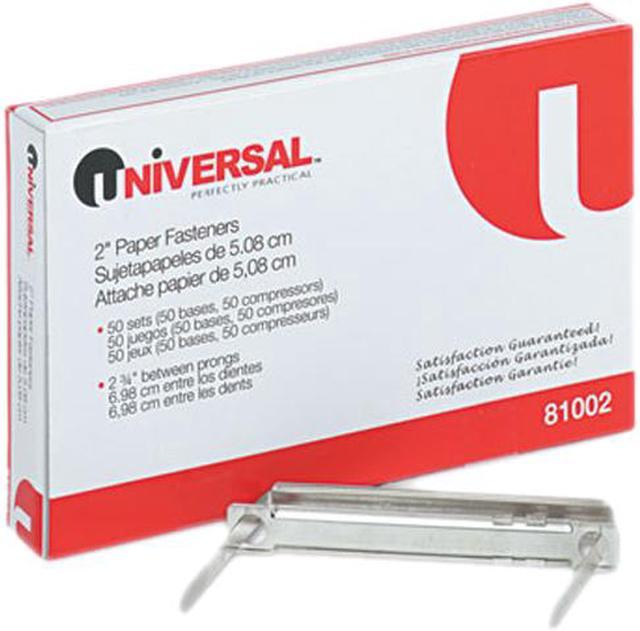 Main image of Complete Two-Piece Paper File Fasteners, Two Inch Capacity, 50/Box