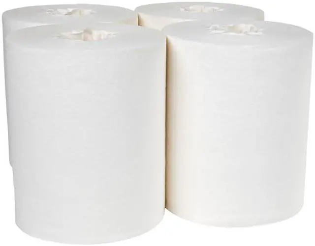 Alt view image 3 of 5 - Kleenex Premiere Center-Pull Paper Towels (01320) with Cloth-Like Feel, White Perforated Bulk Paper Towels, 250 Towels / Pack, 4 Packs / Case, 1,000 Sheets / Case