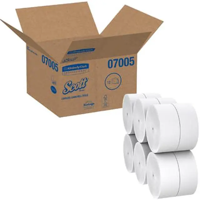 Alt view image 5 of 6 - Scott Essential Coreless Jumbo Roll Bathroom Tissue