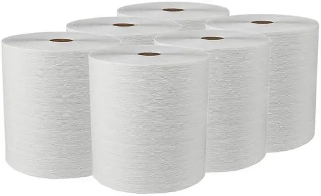 Alt view image 3 of 5 - Scott Essential Hard Roll Towels 8 x 600ft 1 3/4" Core dia White 6 Rolls/Carton