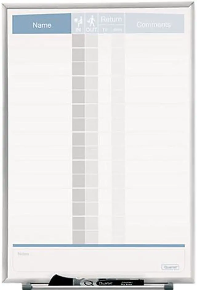 Main image of Matrix Employee Tracking Board, 11 X 16