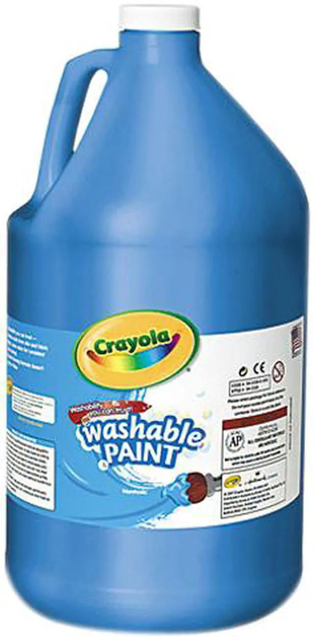 Main image of Washable Paint, Blue, 1 Gal
