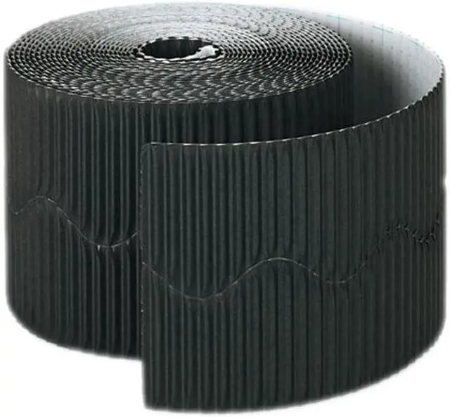 Main image of Bordette Decorative Border, 2 1/4" X 50' Roll, Black