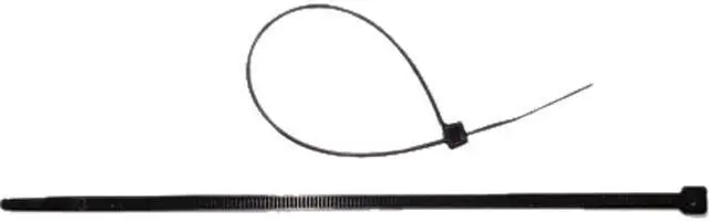 Main image of Nylon Cable Ties, 8 X 3/16, 50 Lb, 1000/Pack, Black
