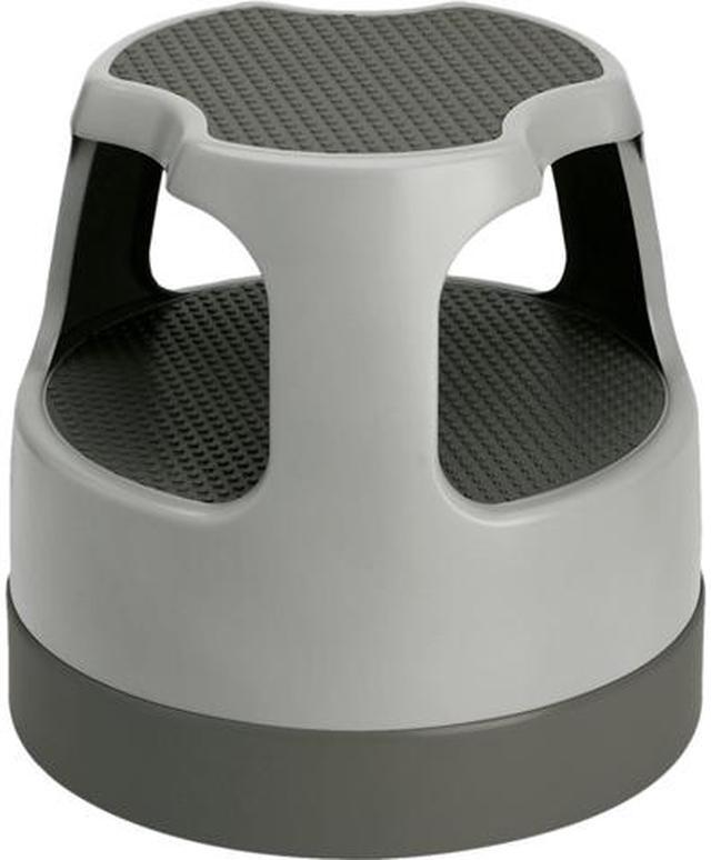 Main image of Cramer 50011PK82 Scooter Stool 300 lb Load Capacity - 15.4" x 15.4" x 15" - Gray