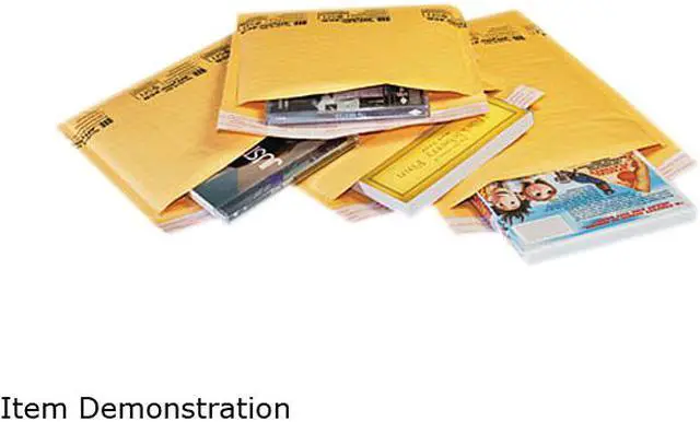 Main image of Sealed Air Jiffylite Self-Seal Mailer Contemporary Seam 6 x 10 Golden Brown 55445