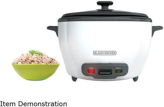 Alt view image 7 of 7 - BLACK+DECKER RC5280 28-Cup Rice Cooker, White
