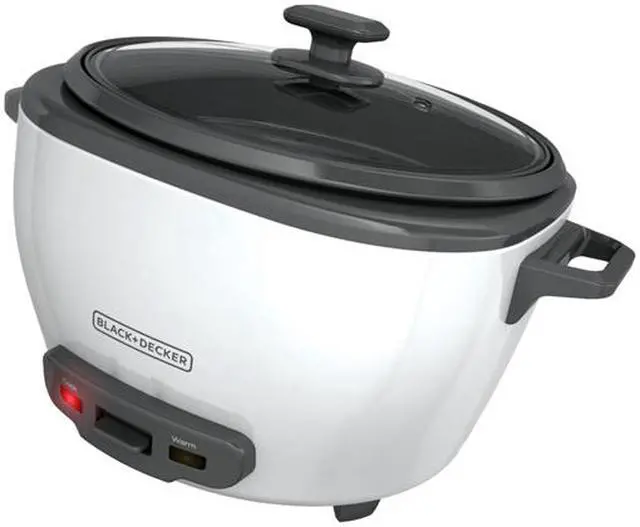 Alt view image 2 of 7 - BLACK+DECKER RC5280 28-Cup Rice Cooker, White