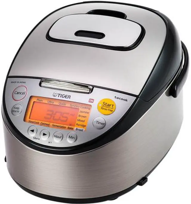 Main image of Tiger JKT-S10U Multi-Functional Induction Heating Rice Cooker, 11 Cups Cooked/5.5 Cups Uncooked Made in Japan