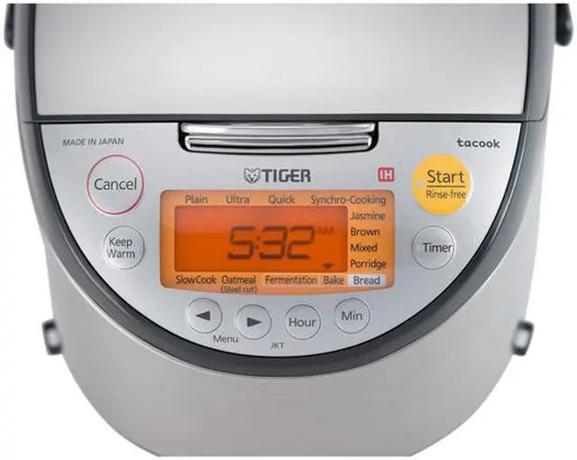 Alt view image 2 of 4 - Tiger JKT-S10U Multi-Functional Induction Heating Rice Cooker, 11 Cups Cooked/5.5 Cups Uncooked Made in Japan