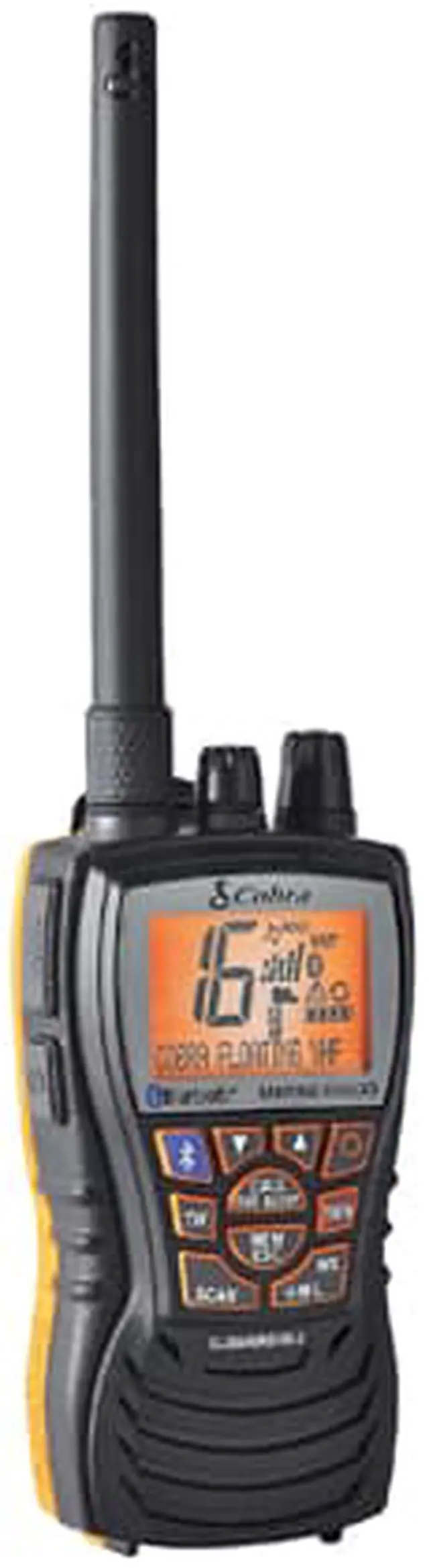 Alt view image 2 of 3 - COBRA ELECTRONICS MR HH500 FLT BT Marine VHF H and held Floating 6-Watt Radio wi