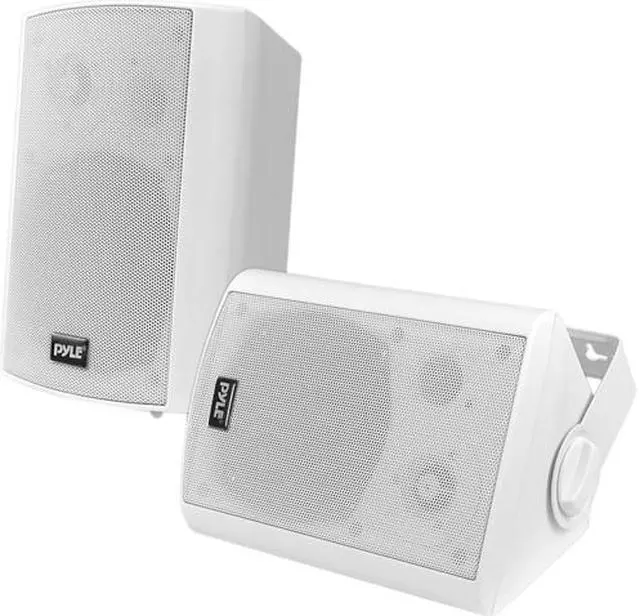 Main image of Pyle PDWR51BTWT Bluetooth Indoor Outdoor 5.25" Speaker System, White (2 Pack)