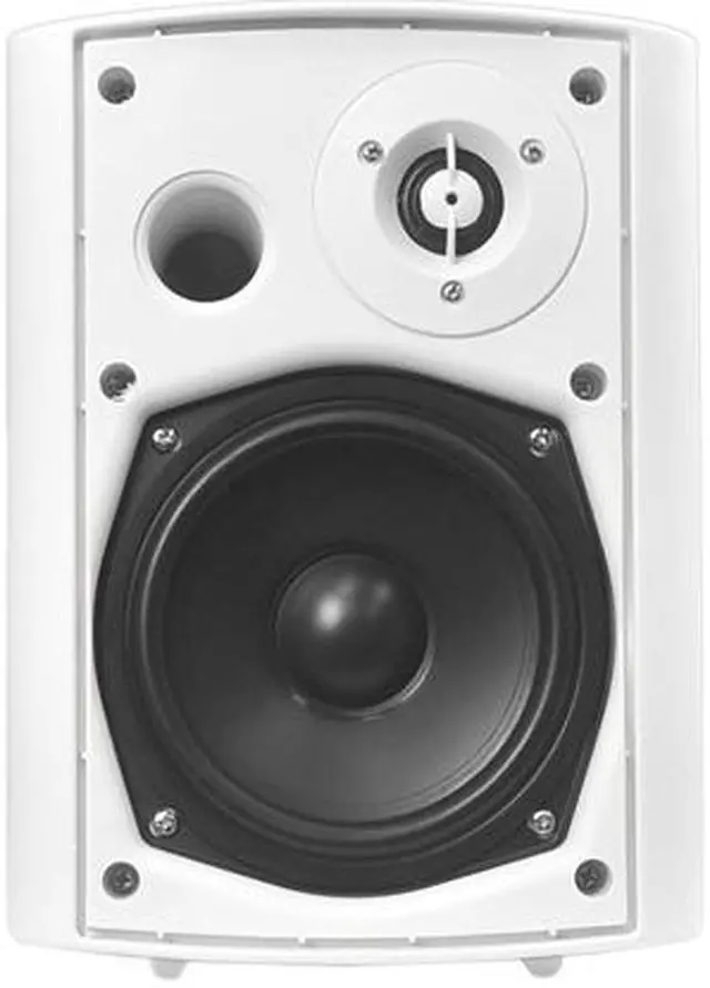 Alt view image 3 of 6 - Pyle PDWR51BTWT Bluetooth Indoor Outdoor 5.25" Speaker System, White (2 Pack)